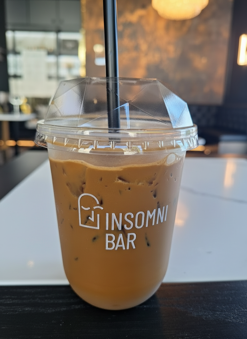 Interior of Insomnibar cafe in San Jose